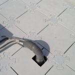 afwerking om buis roofclix isolerende dakbedekking